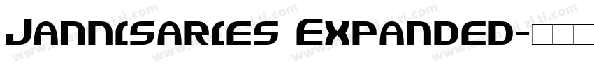 Jannisaries Expanded字体转换